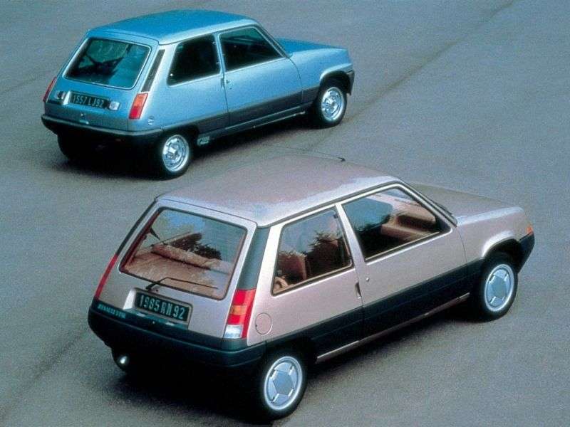 Renault 5 Supercinqhetchbek 3 dv. 1.1 MT (1984 1988)