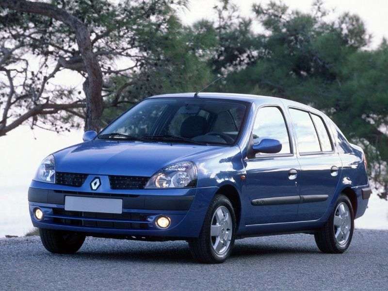 Renault Symbol 1 generacji [zmiana stylizacji] sedan 1.6 MT (2002 2005)