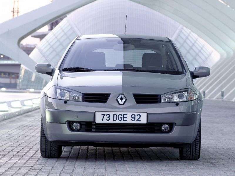 Renault Megane 2nd generation hatchback 5 dv. 2.0 MT (2002–2006)