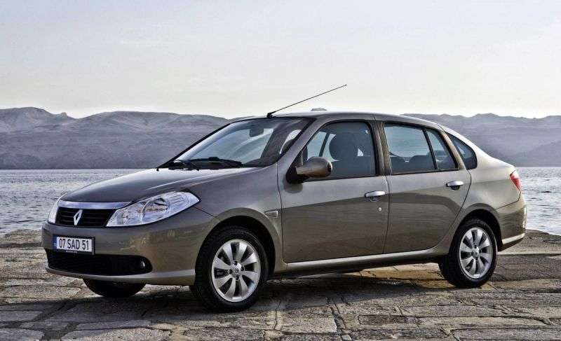 Renault Symbol 2nd generation sedan 1.6 AT Dynamique (2008–2012)