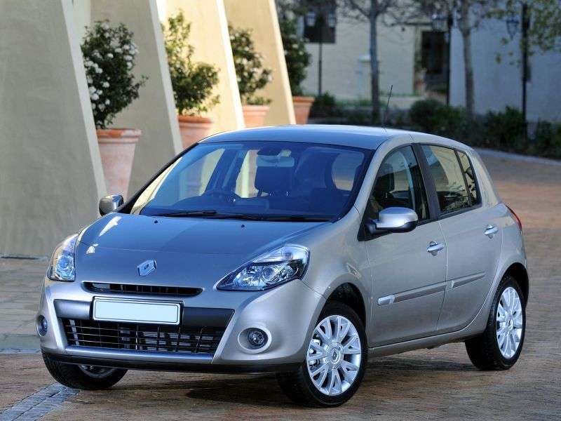 Renault Lutecia trzeciej generacji [zmiana stylizacji] hatchback 5 drzwiowy. 1,6 MT (2009 obecnie)