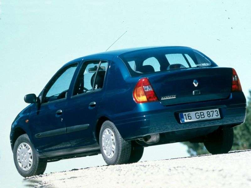 Renault Symbol 1.generacji sedan 1.4 MT (1999 2001)