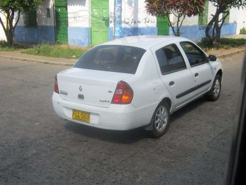 Renault Symbol 1.generacji sedan 1.4 MT (1999 2001)