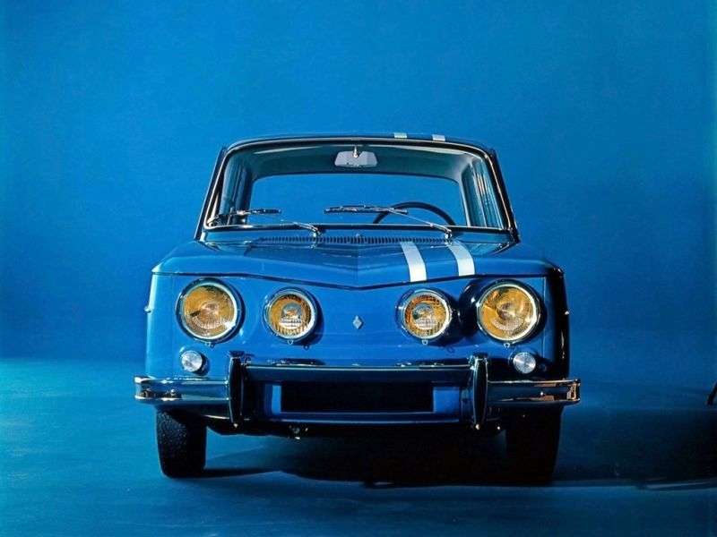 Renault 8 Gordini sedan pierwszej generacji 4 drzwiowy 1,3 mln ton (1967 1970)