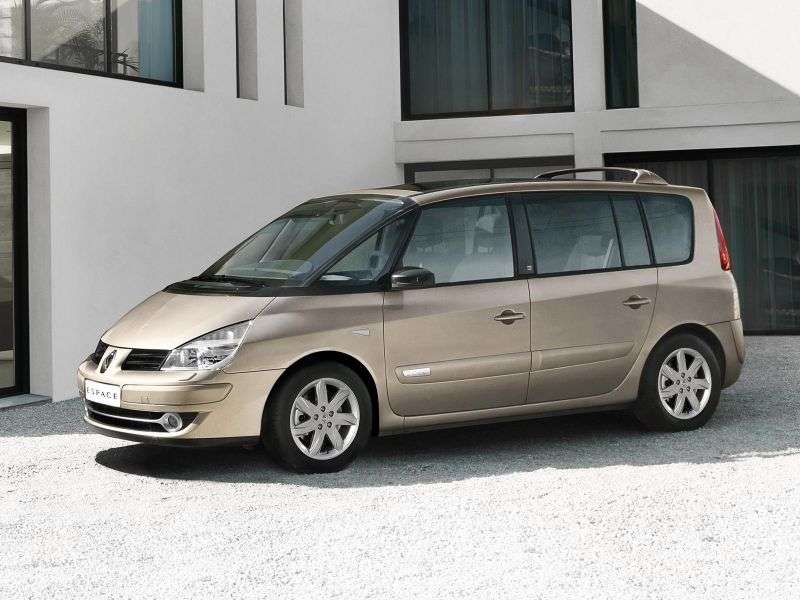 Renault Espace 4. generacja [zmiana stylizacji] minivan 2.0 dCi MT (2007 2012)