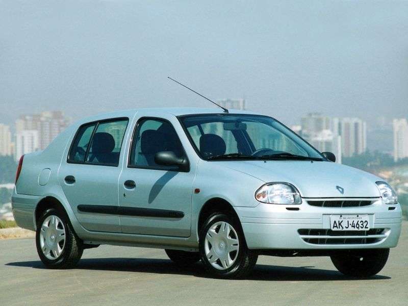 Renault Symbol 1st generation sedan 1.5 dCi MT (1999–2001)