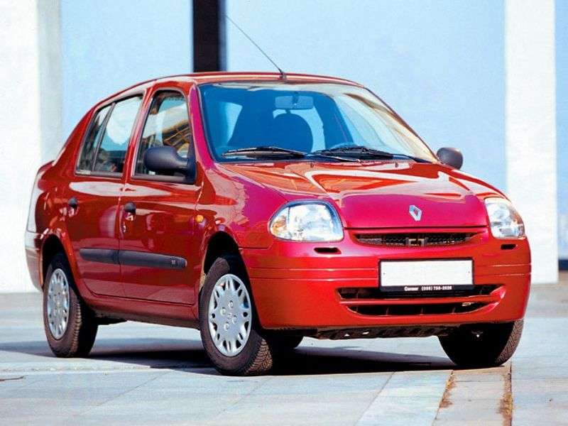 Renault Symbol 1st generation sedan 1.4 MT (1999–2001)