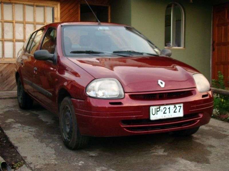 Renault Symbol 1st generation sedan 1.5 dCi MT (1999–2001)