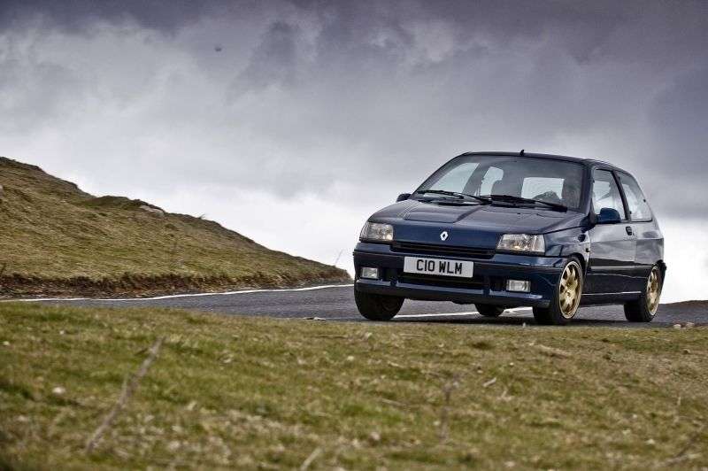 Renault Clio &bdquo;1. generacji&rdquo; &bdquo;Williams&rdquo; &bdquo;hatchback 3 drzwiowy&rdquo;. 2,0 MT (1993 1997)