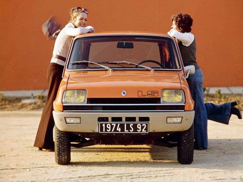 Renault 5 1st generation hatchback 3 dv. 0.8 MT (1977–1981)