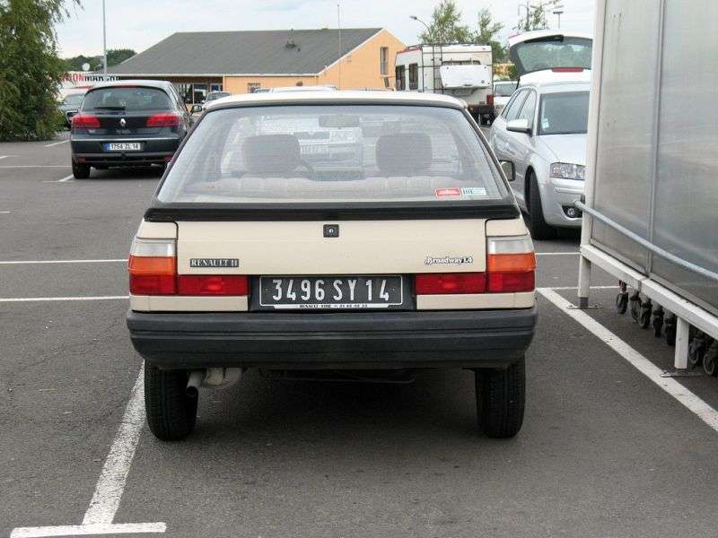 Renault 11 5 drzwiowy hatchback pierwszej generacji 1,6 D MT (1983 1986)