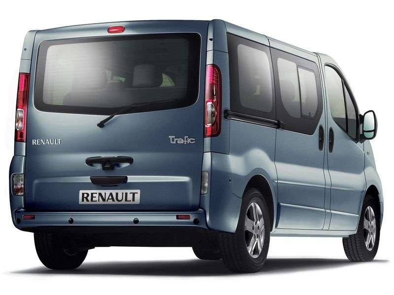 Renault Trafic 2. generacja [zmiana stylizacji] Minibus 2.0 dCi MT L1H1 (9 miejsc) Authentique (2006 obecnie)