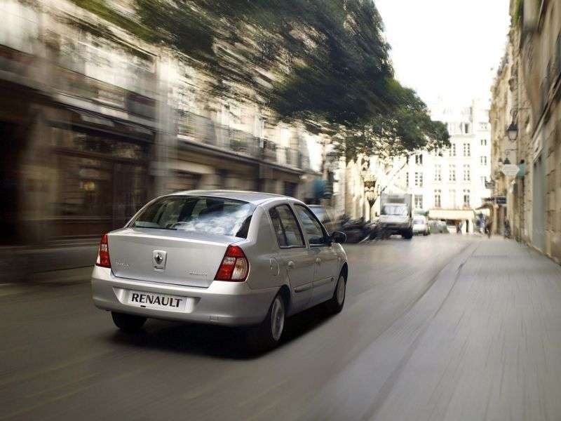 Renault Thalia 1. generacja [2. zmiana stylizacji] sedan 1.4 AT EURO 3 (2006 2008)