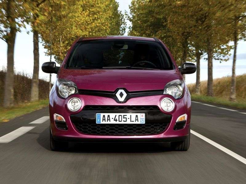 Renault Twingo 2 generation [restyling] 3 bit hatchback 1.5 dCi MT (2011 – n. In.)