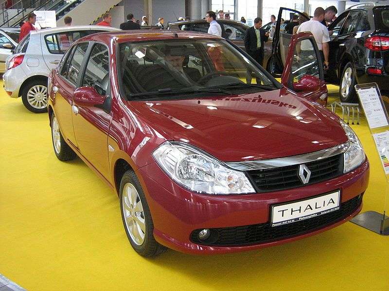 Renault Thalia sedan 2.generacji 1.4 MT (2008 obecnie)