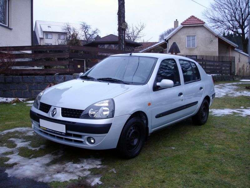 Renault Thalia 1.generacja [zmiana stylizacji] sedan 1.4 AT (2002 2006)