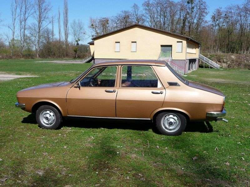 Renault 12 1st generation [restyled] sedan 1.3 MT (1975–1980)