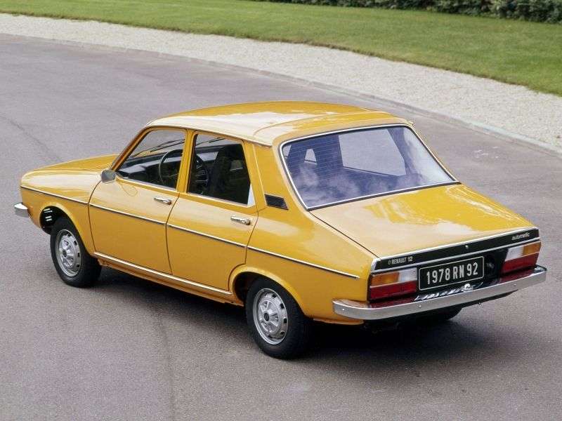 Renault 12 1. generacja [restyling] sedan 1.3 MT (1975 1980)