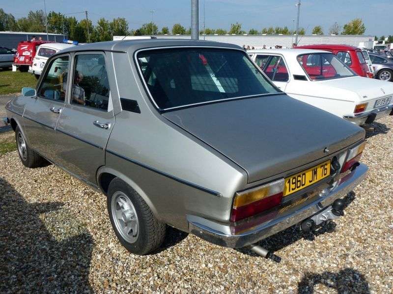 Renault 12 1. generacja [restyling] sedan 1.3 MT (1975 1980)