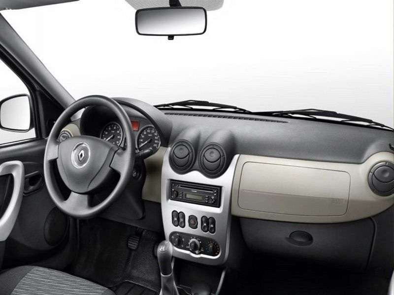 Renault Logan 1st generation [restyling] MCV station wagon 1.6 MT LPG 7 seat (2009 – n.)