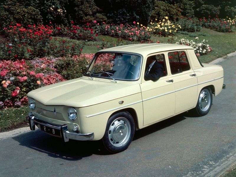 Renault 8 1.generacja saloon 1.1 MT (1969 1971)