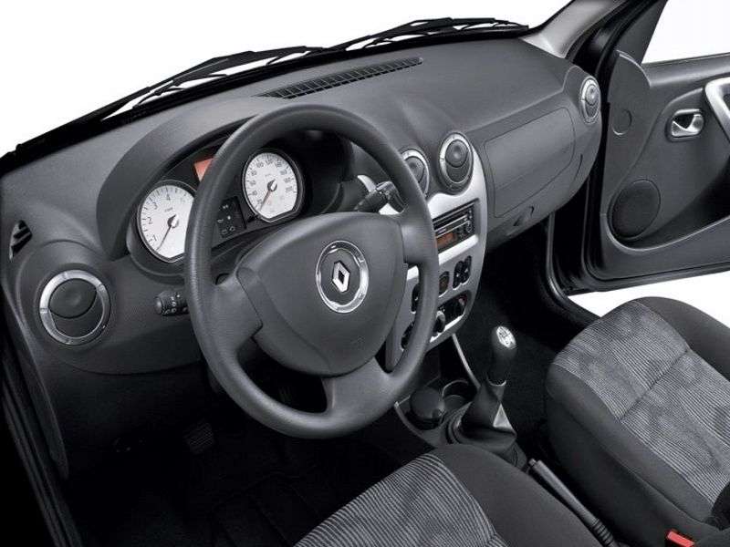 Renault Logan 1st generation [restyling] MCV station wagon 1.6 MT LPG 7 seat (2009 – n.)