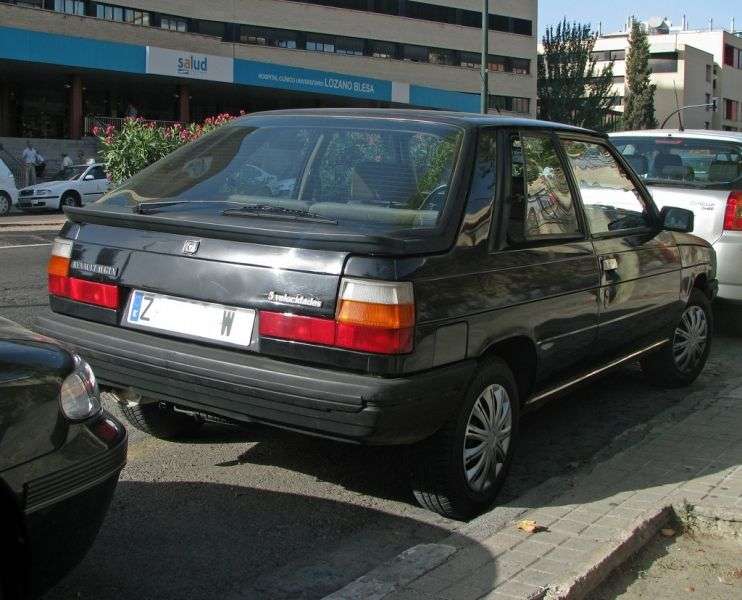 Renault 11 1st generation hatchback 3 dv. 1.6 D MT (1983–1986)