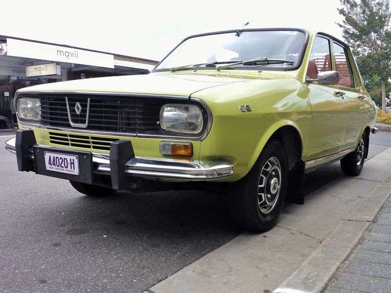 Renault 12 sedan 1.generacji 1.3 MT (1972 1975)
