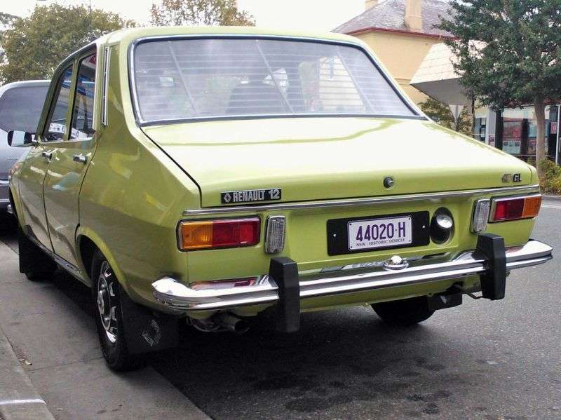 Renault 12 sedan 1.generacji 1.3 MT (1972 1975)