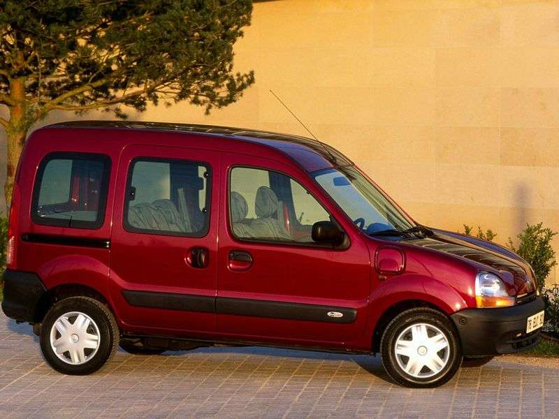 Renault Kangoo minivan pierwszej generacji 1.6 MT (2001 2003)