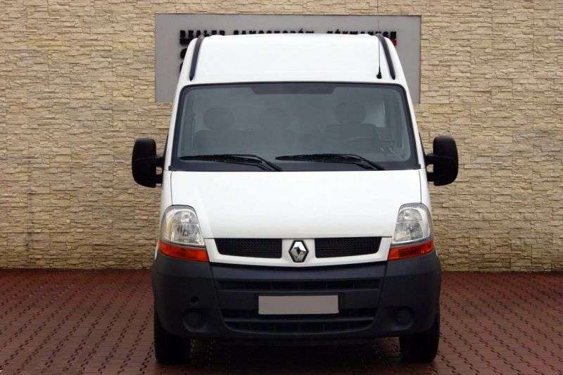 Renault Master 2. generacja [zmiana stylizacji] Minibus 2.2 dCi L1H1 MT (2003 2006)
