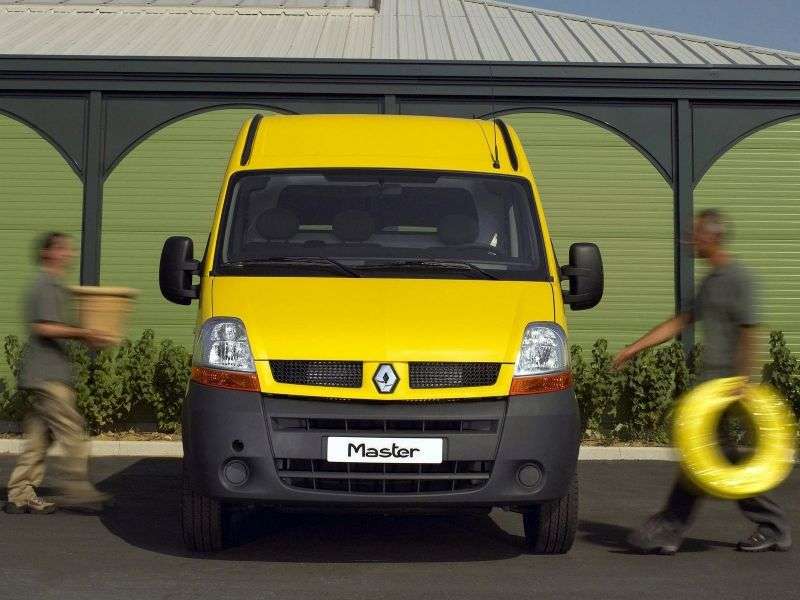 Renault Master 2nd generation [restyled] 2.5 dCi L3H3 MT van (2003–2006)