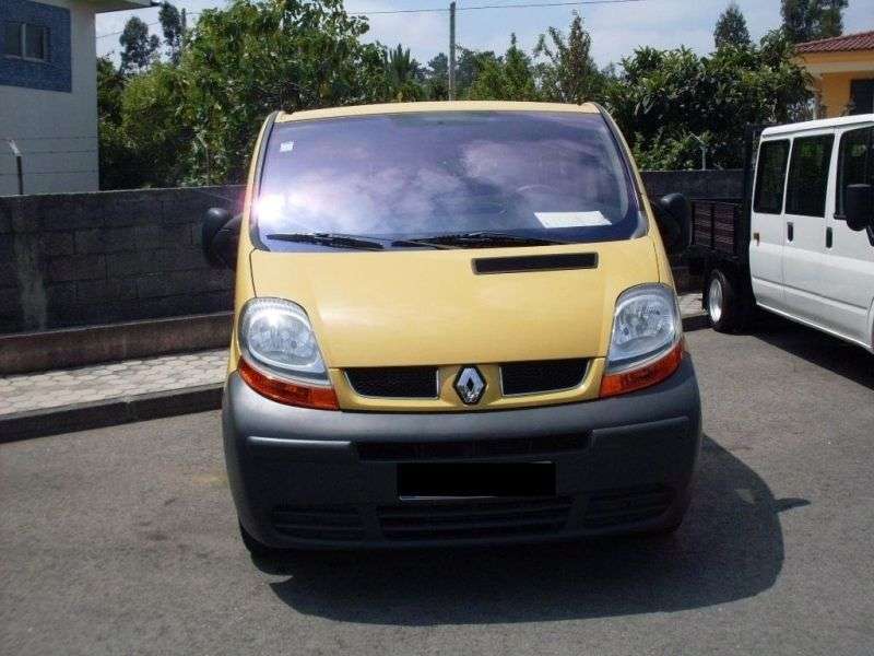 Renault Trafic Kombi 2 drzwiowej generacji 4 drzwi 1.9 dCi L2H1 MT (2001 2006)