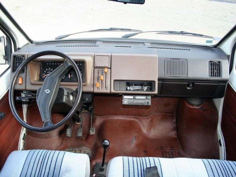 Samochód dostawczy Renault Trafic 1.generacji 1.6 L1H2 AWD MT (1985 1986)