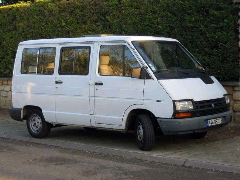 Renault 1st generation [restyled] Minivan 2.5 D LWB MT (1989–1997)