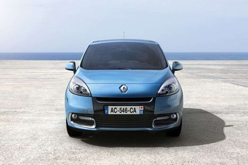 Renault Scenic 3. generacji [zmiana stylizacji] minivan 1.6 MT Authentique (2012–2013)