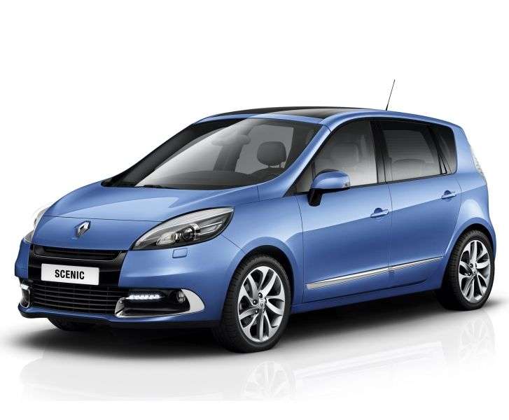 Renault Scenic 3. generacji [zmiana stylizacji] minivan 2.0 CVT Expression (2012–2013)