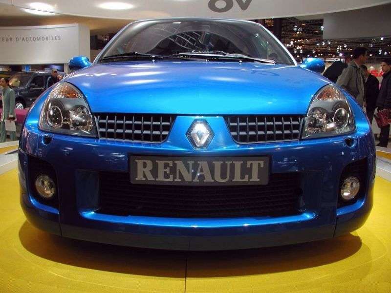 Renault Clio drugiej generacji [zmiana stylizacji] V6 Sport hatchback 2 drzwiowy. 3,0 T MT (2001 2003)