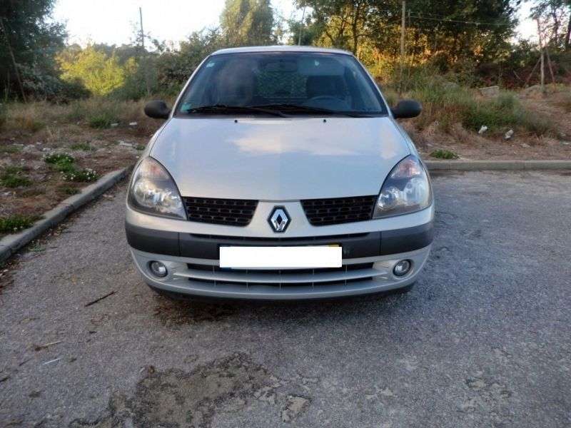 Renault Clio drugiej generacji [zmiana stylizacji] hatchback 3 drzwiowy. 1,2 MT (2001 2005)
