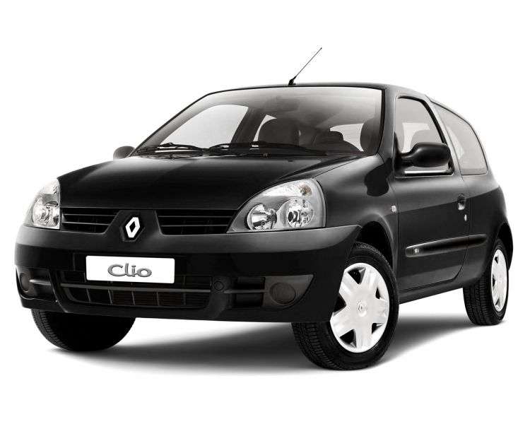 Renault Clio Campus [2nd restyling] 3 bit hatchback 1.6 MT (2006–2009)