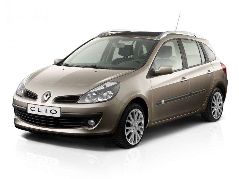 Renault Clio 3.generacja Estate 1.6 AT (2007 2009)