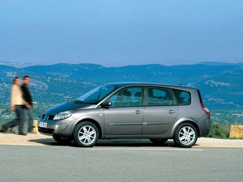 Renault Scenic Grand minivan drugiej generacji, 5 drzwiowy 1.5 dCi MT (2003 2005)