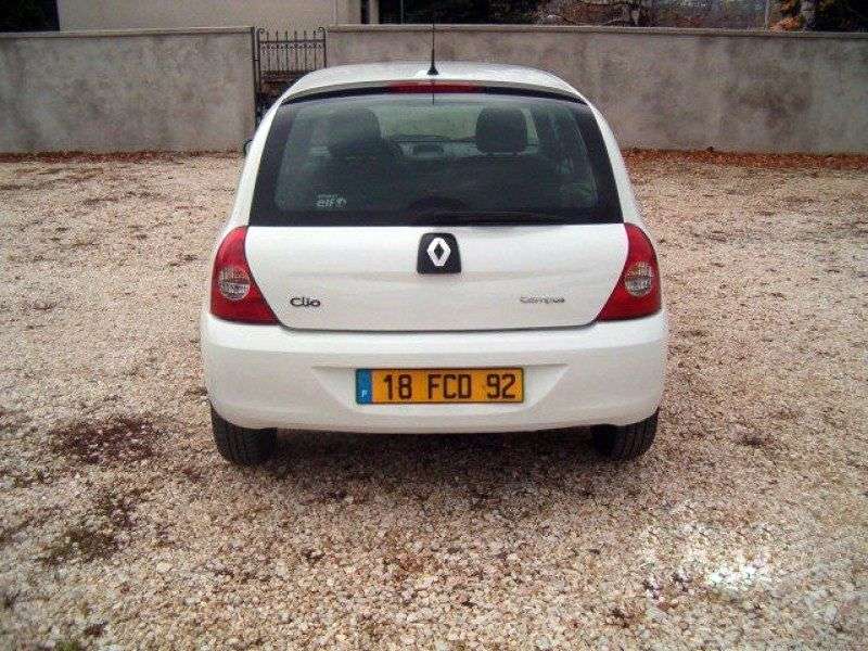 Renault Clio Campus [2nd restyling] 3 bit hatchback 1.2 MT (2006–2009)