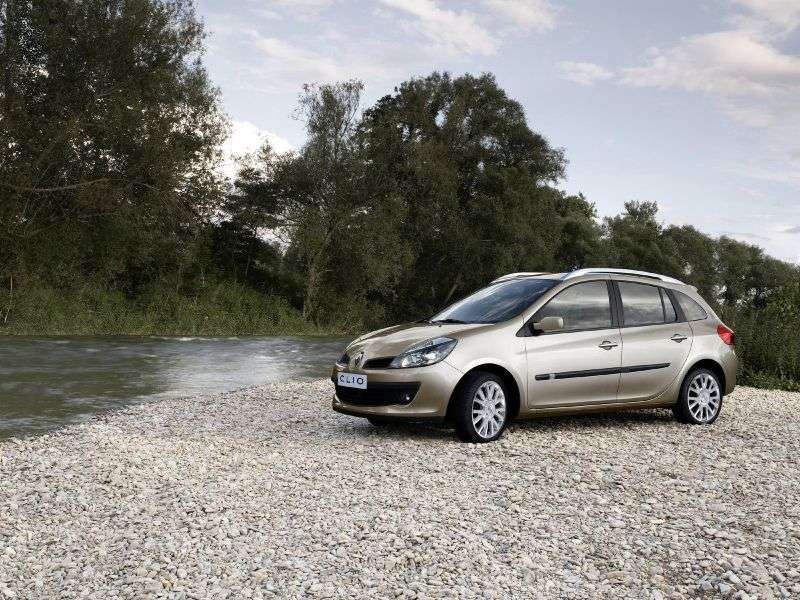 Renault Clio trzeciej generacji kombi 1.2 MT (2007 2009)