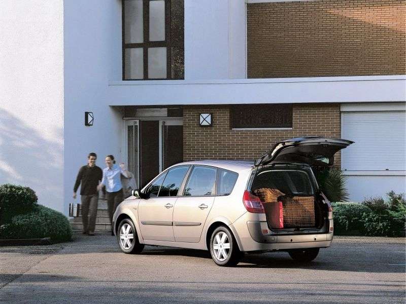 Renault Scenic 2nd generation Grand 5 door minivan 2.0 Turbo MT (2003–2006)