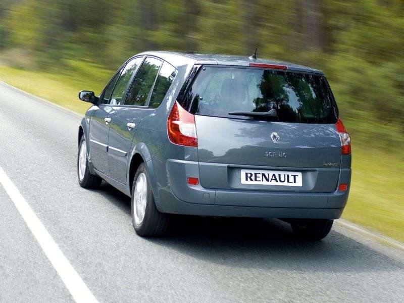 Renault Scenic 2. generacji [zmiana stylizacji] Grand minivan 5 drzwiowy. 2.0 T MT (2009 2006)