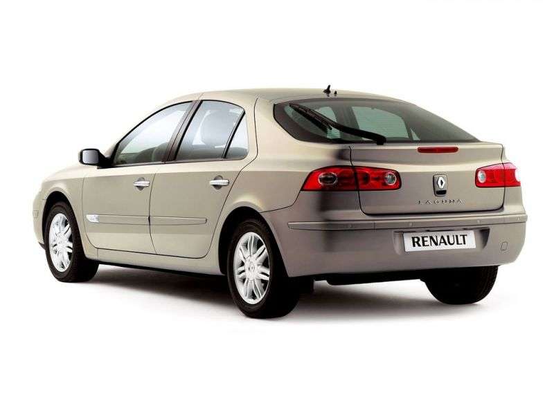 Renault Laguna 2nd generation [restyling] 1.6 MT hatchback (2005–2007)