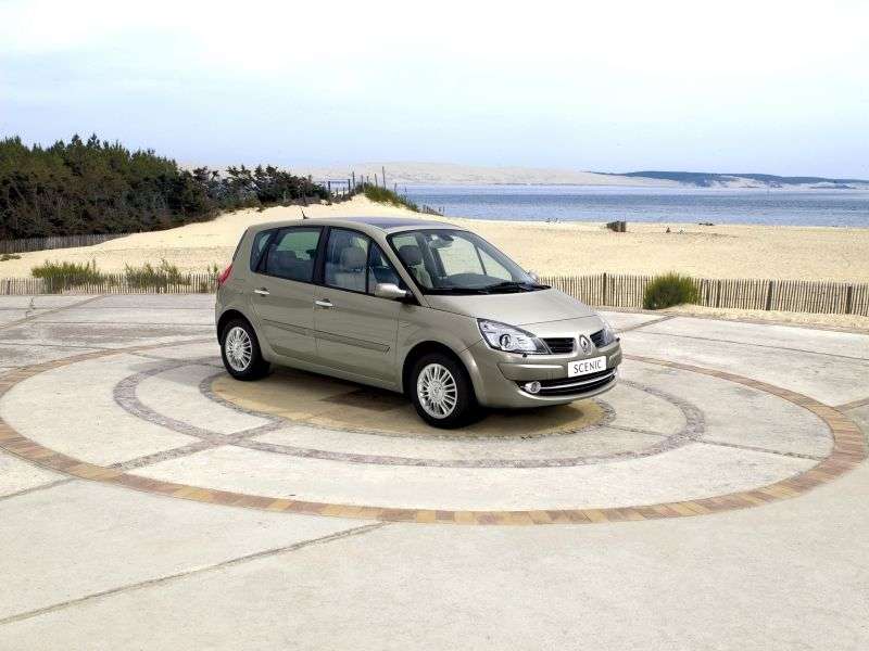 Renault Scenic drugiej generacji [zmiana stylizacji] minivan 5 drzwiowy. 1,6 mln ton (2006 2010)