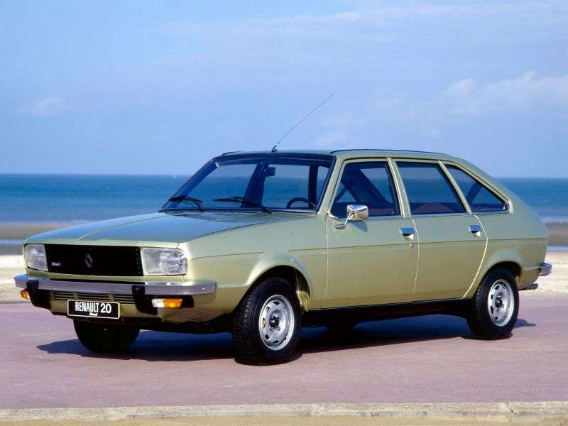 Renault 20 hatchback 1.generacji 2.2 MT (1982 1984)