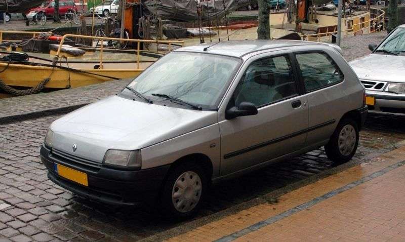 Renault Clio 1 generation hatchback 3 dv. 1.2 MT (1990–1995)